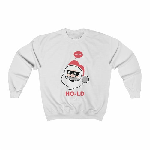 Mens Ho Ho Ho Santa Beer Crewneck Sweatshirt